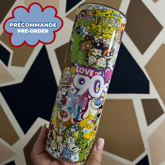 *PREORDER* LOVE THE 90s TUMBLER 20oz