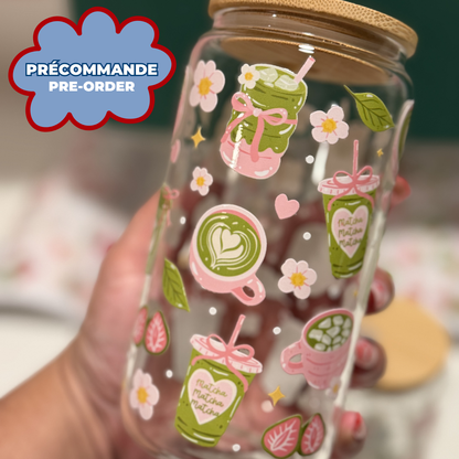 *PRÉCOMMANDE* VERRE MATCHA LOVER