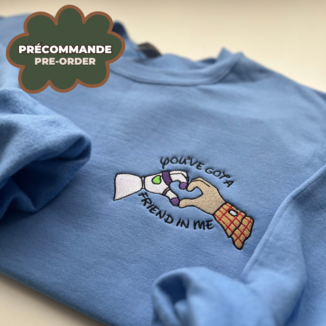 *PRÉCOMMANDE*  YOU'VE GOT A FRIEND CREWNECK