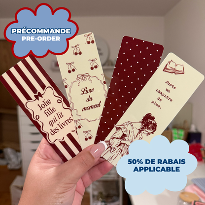 *PRE ORDER* ROMANCE VINTAGE VIBES BOOKMARKS (PACK OF 4)