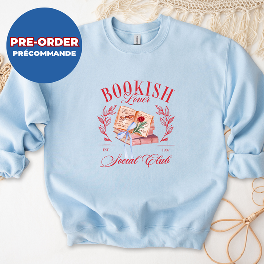 *PRE ORDER* BOOKISH SOCIAL CLUB CREWNECK
