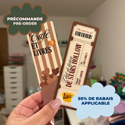 *PRE ORDER* COFFEE & GG BOOKMARKS (PACK OF 2)