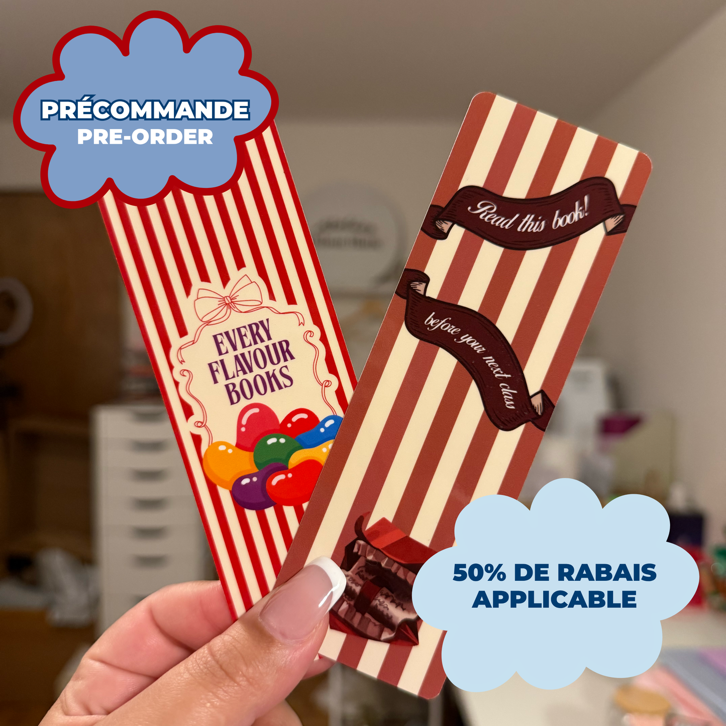 *PRE ORDER* WIZARD BOOKMARKS (PACK OF 2)