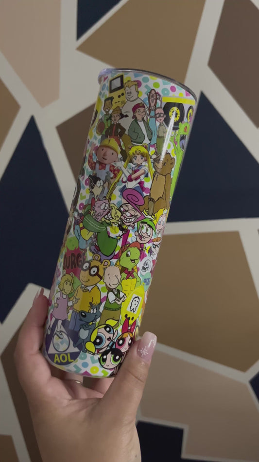 *PREORDER* LOVE THE 90s TUMBLER 20oz
