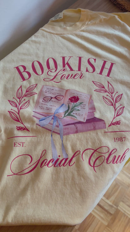 *PRE ORDER* BOOKISH SOCIAL CLUB T-SHIRT