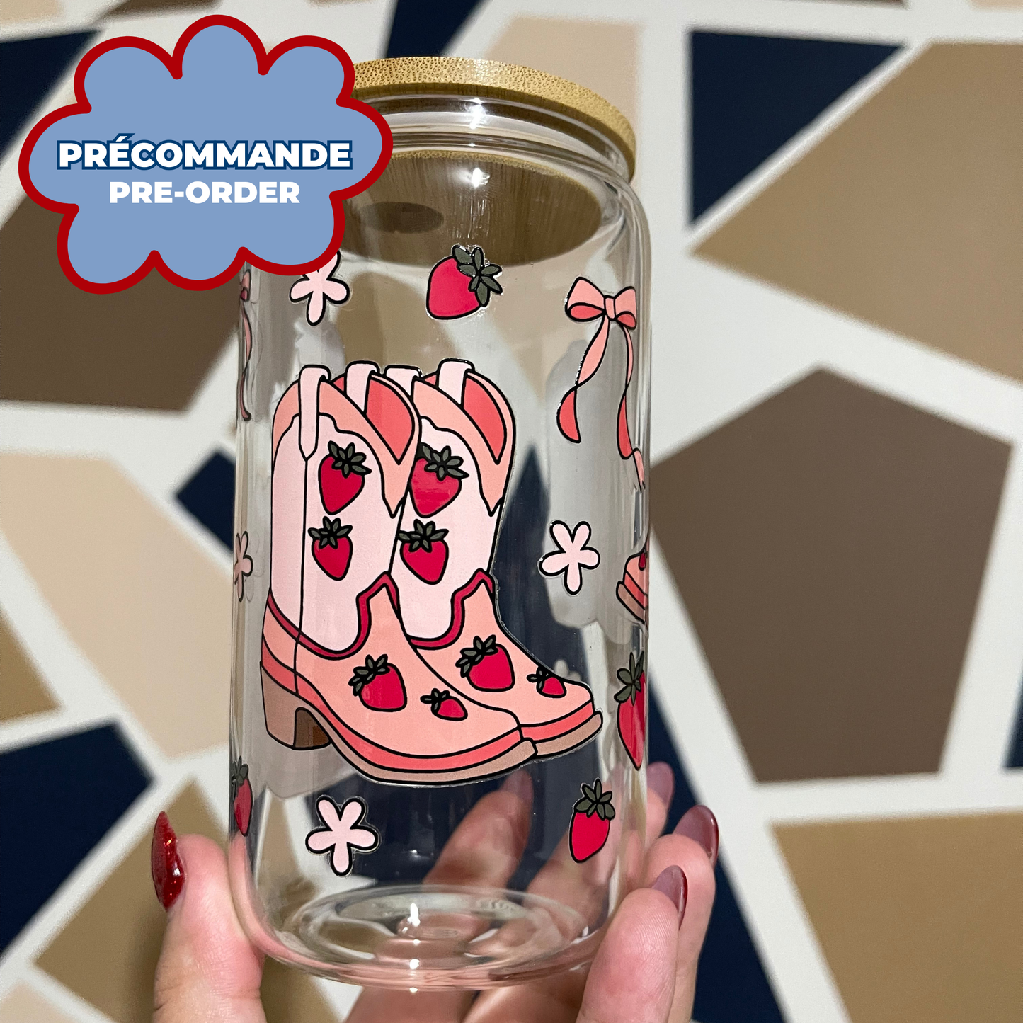 *PREORDER* BOOTS & STRAWBERRY GLASS