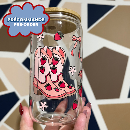 *PREORDER* BOOTS & STRAWBERRY GLASS